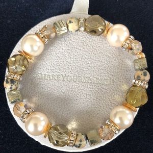 Hill berg & Berk crystal stretch bracelet